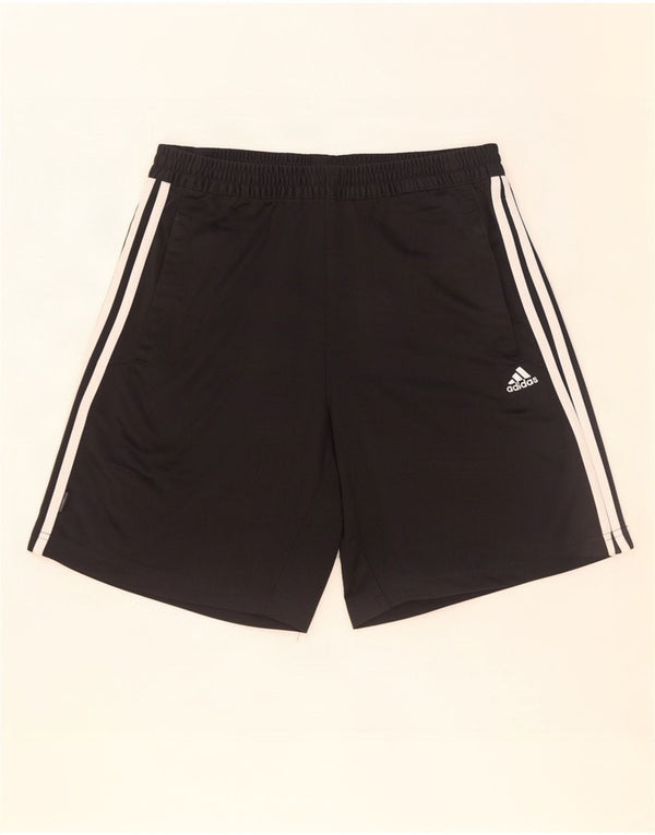 Pantaloni scurți sport adidas pentru bărbați, poliester negru mic
