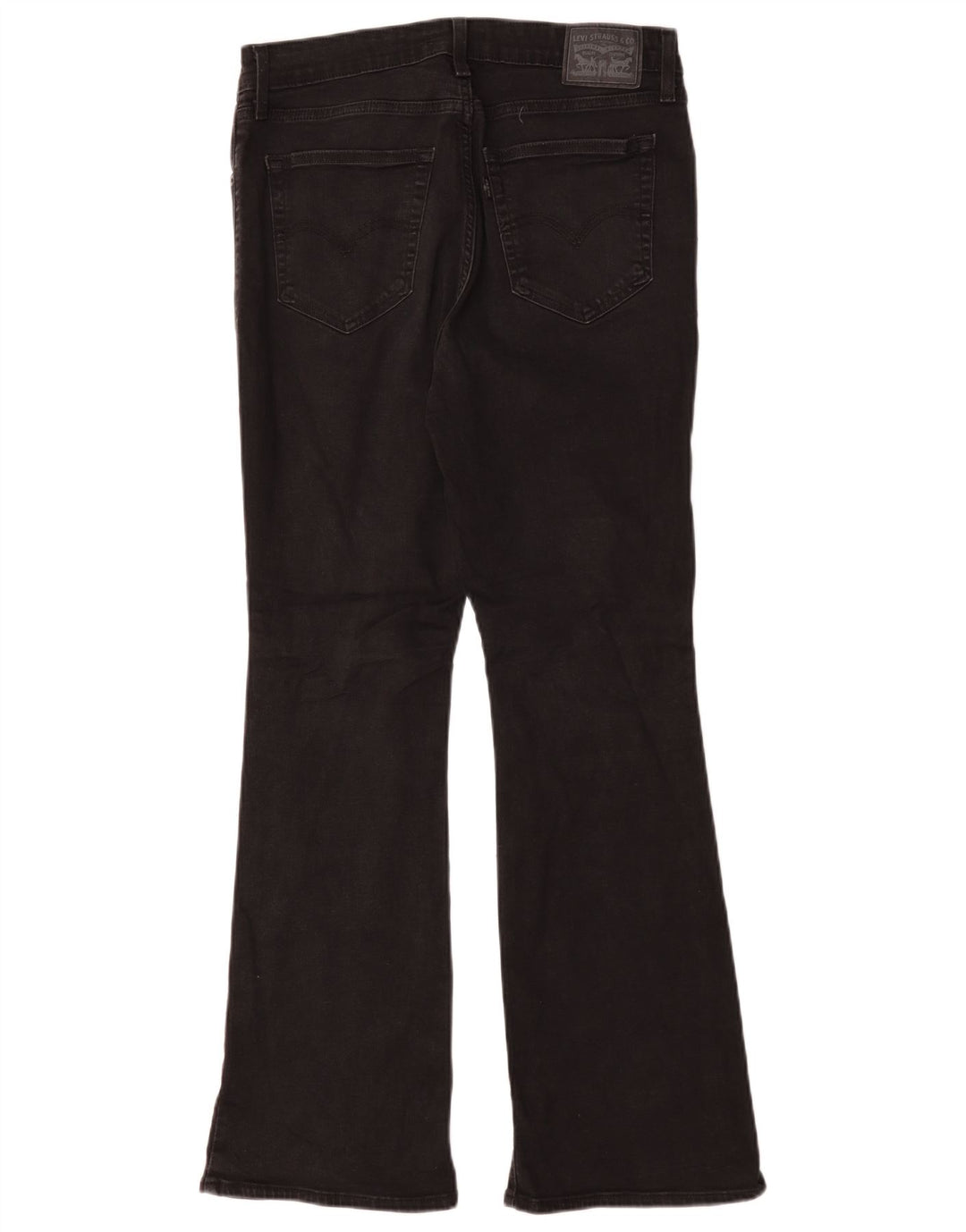 Blugi Levi's 725, cu talie înaltă, pentru femei, W31 L30, bumbac negru