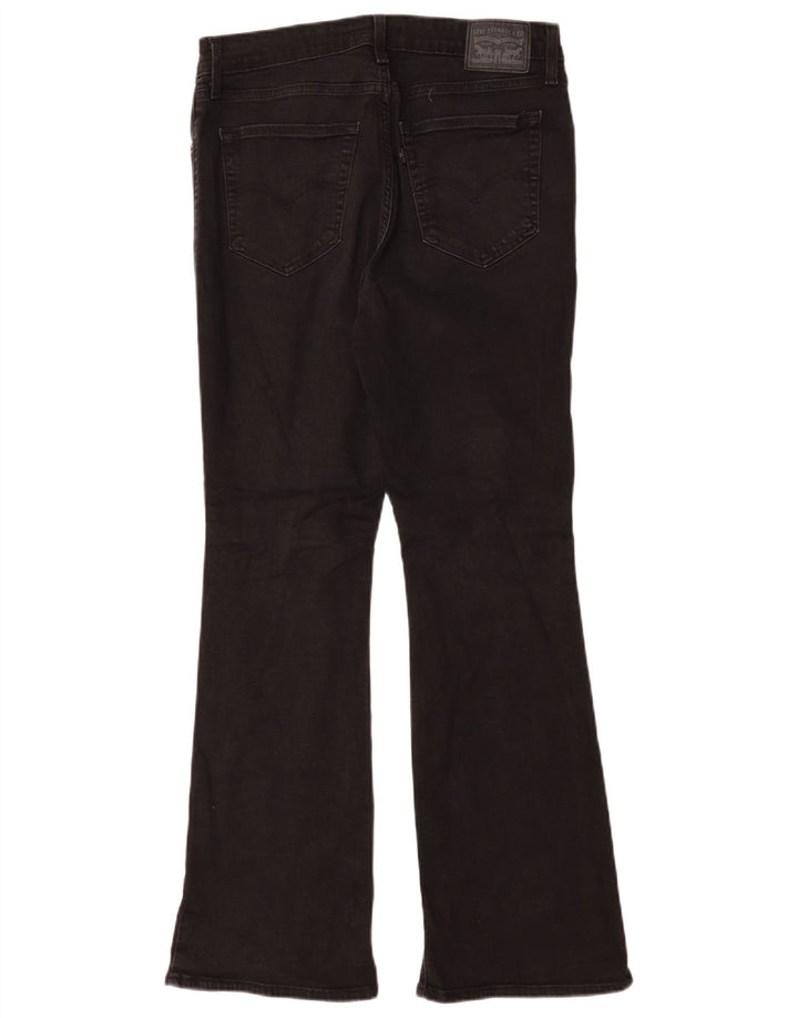 Blugi Levi's 725, cu talie înaltă, pentru femei, W31 L30, bumbac negru