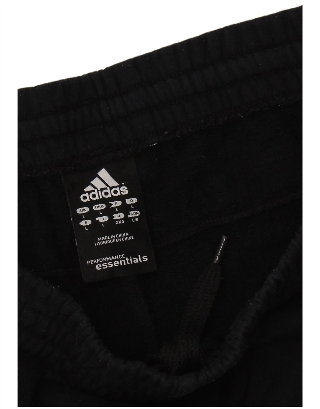 Pantaloni de trening pentru bărbați Adidas Pantaloni de jogging mari negri