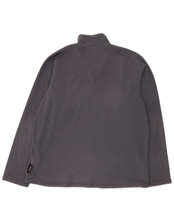 Pulover pentru bărbați Helly Hansen, cu fermoar și gât, XL, poliester bleumarin