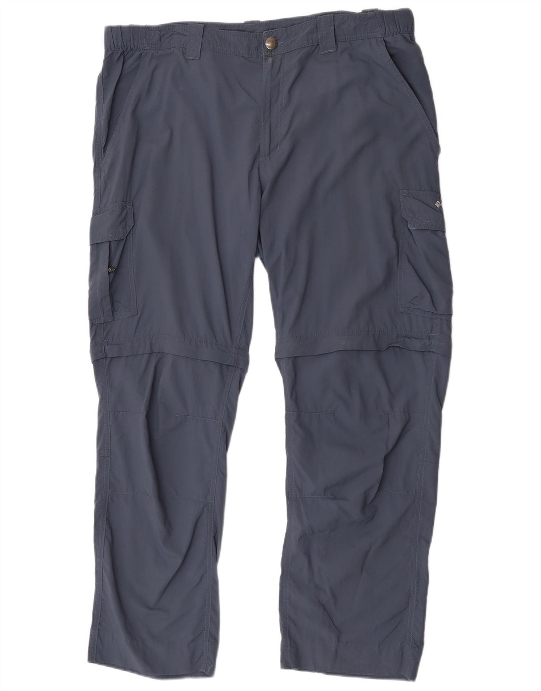 Pantaloni cargo pentru drumeții Columbia W40 L32, nailon albastru