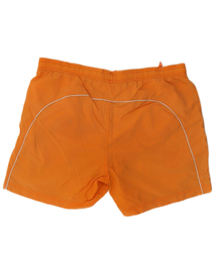 Pantaloni scurți de înot Adidas pentru bărbați, nailon mare portocaliu