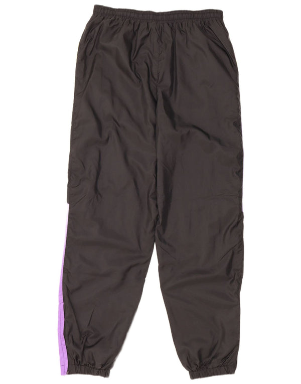 Pantaloni de trening Vintage pentru bărbați Pantaloni de jogging Mediu Negru Colorblock Nylon