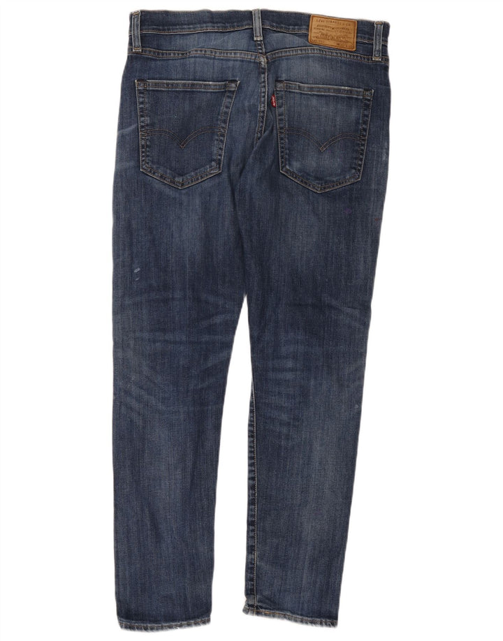 Levi's 512 Slim Tapered Jeans W33 L30 Blue Bumbac
