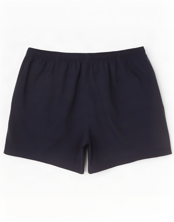 Reebok Womens Sport Shorts UK 18 XL Navy Blue Polyester