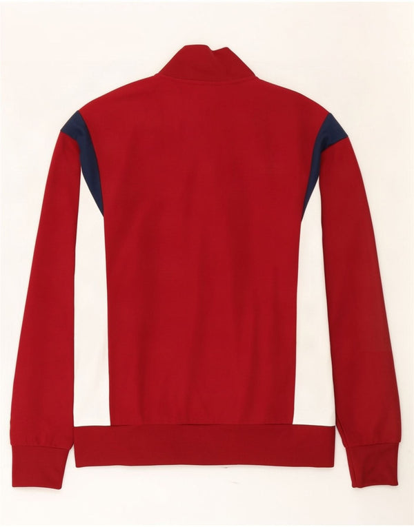 Jachetă de top pentru trening pentru bărbați Adidas Medium Burgundy Colorblock
