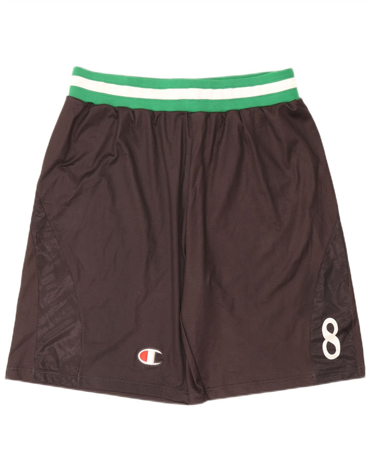 Pantaloni scurți sport Champion pentru bărbați 4XL, negru, poliester