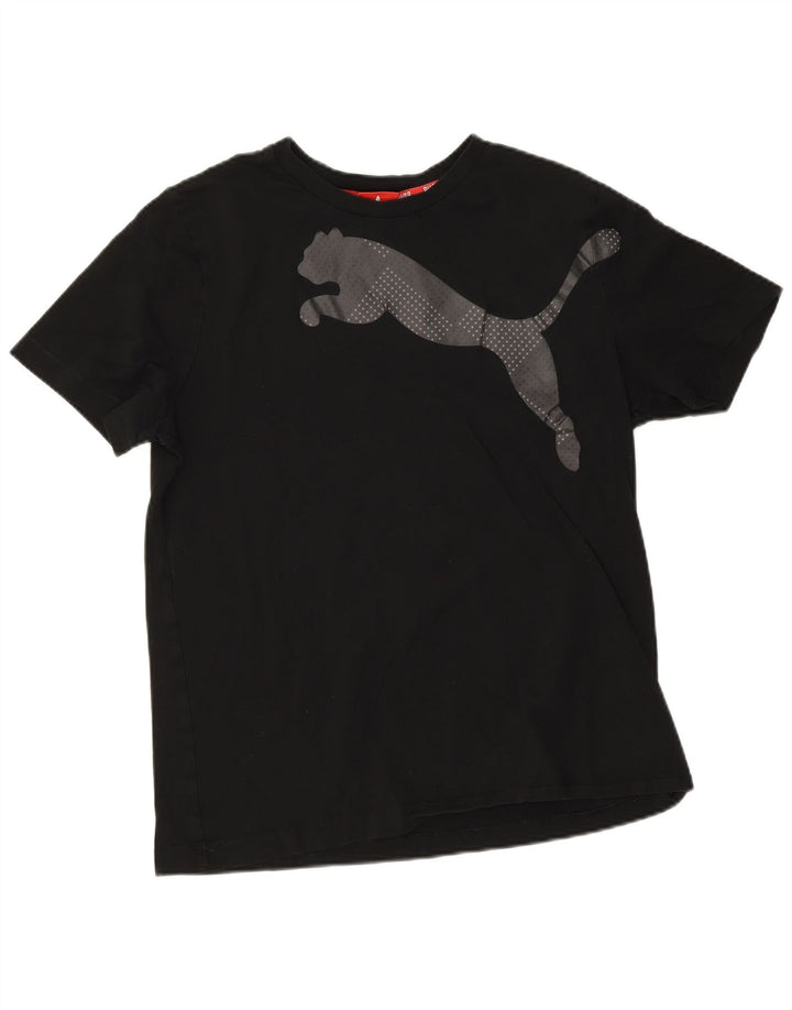 Tricou grafic Puma pentru bărbați Top Large Negru