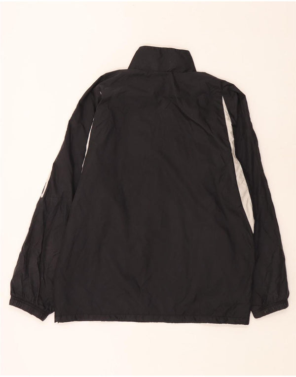 Adidas Mens Pullover Trening Top UK 40/42 Medium Black Colorblock