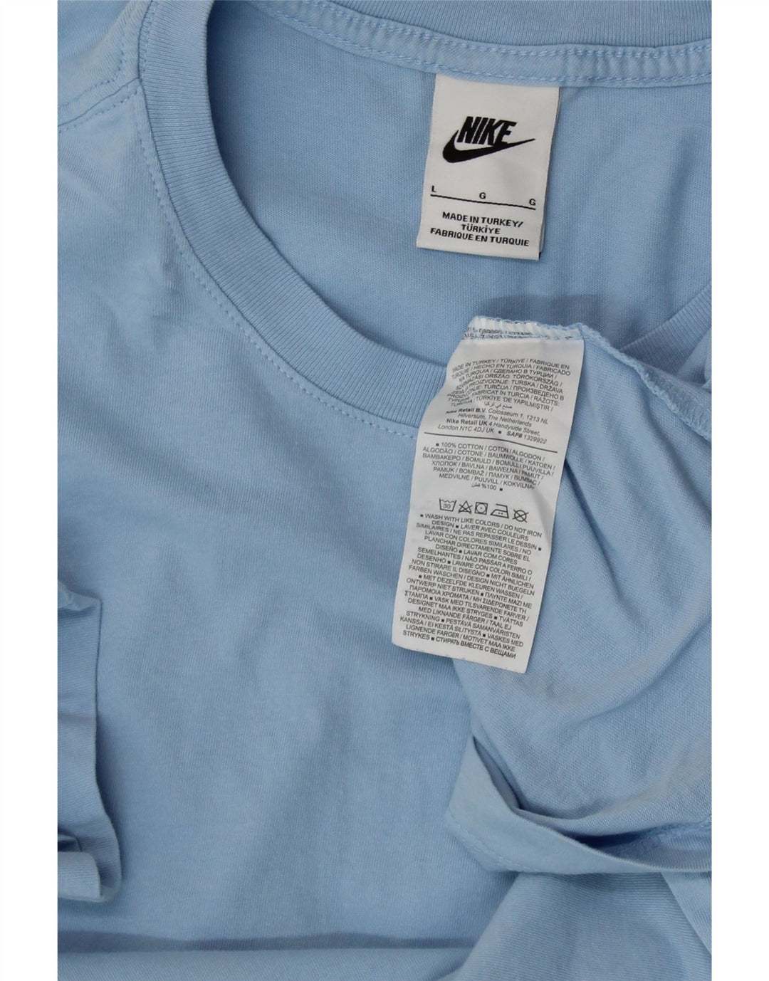 Tricou pentru femei NIKE Top UK 16, mare, albastru, bumbac