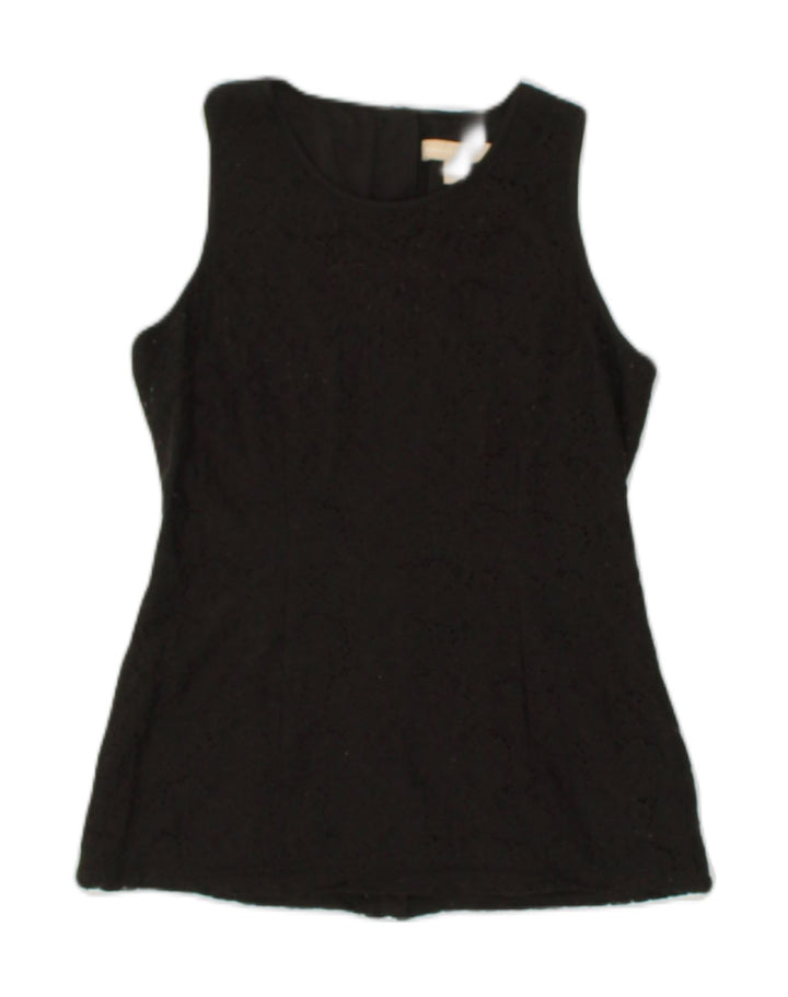 BANANA REPUBLIC Womens Lace Sheath Dress US 2 XS Black Nylon | Vintage Banana Republic | Thrift | Second-Hand Banana Republic | Used Clothing | Messina Hembry 