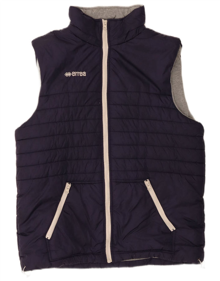 Gilet căptușit pentru bărbați Errea UK 40 mare nailon bleumarin