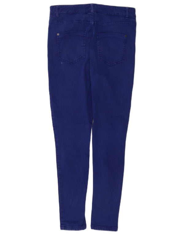 Blugi super skinny pentru femei Marks & Spencer UK 12 Medium W30 L28 Blue Bumbac