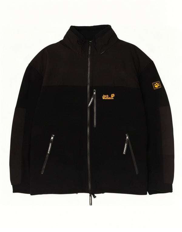 Jachetă Jack Wolfskin pentru bărbați, UK 44 XL, poliester color bloc negru