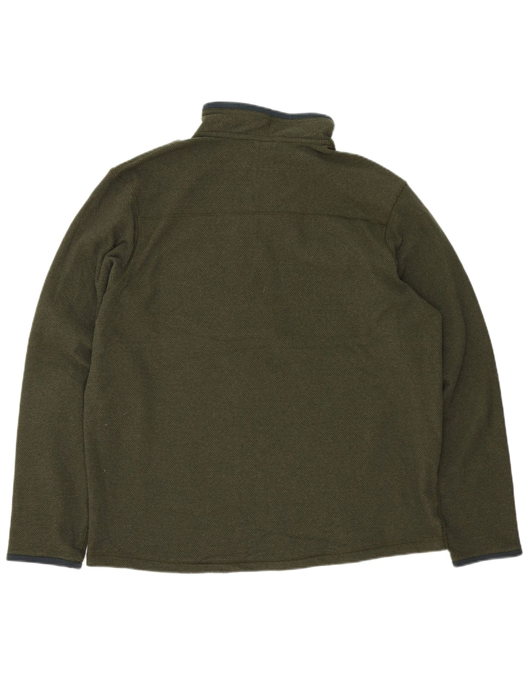 Pulover pentru bărbați Rab, cu fermoar și gât, XL Poliester verde