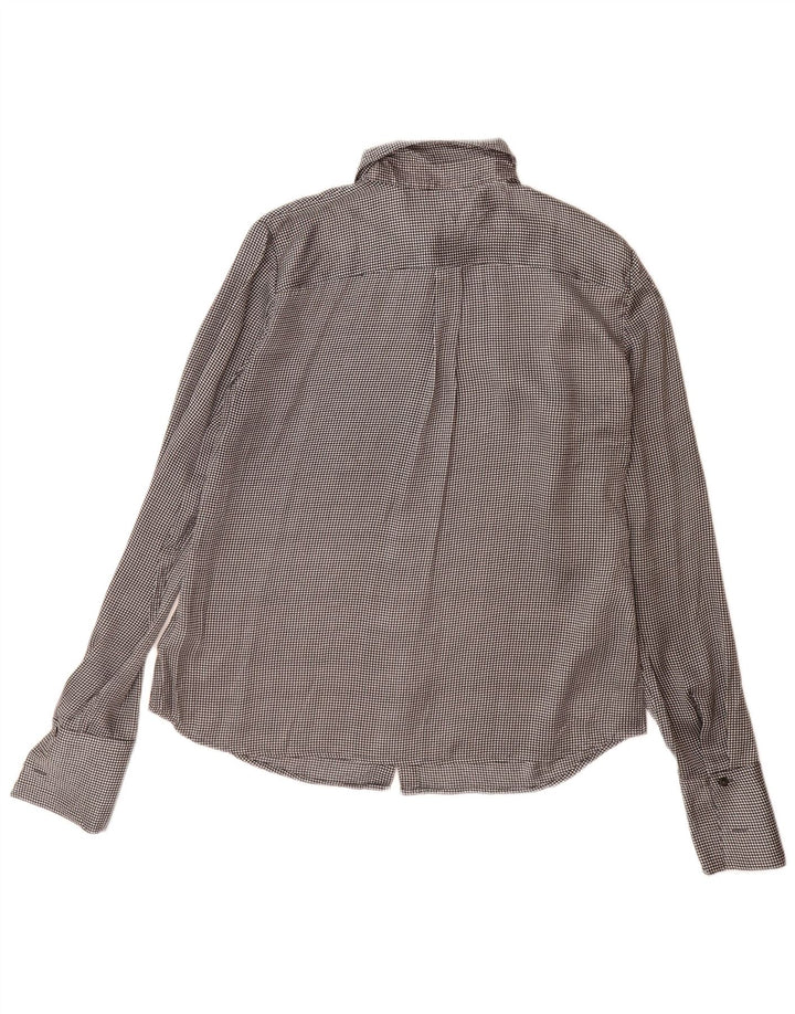 Bluză cămașă pentru femei Brooks Brothers 346 US 12, mare, gri, poliester