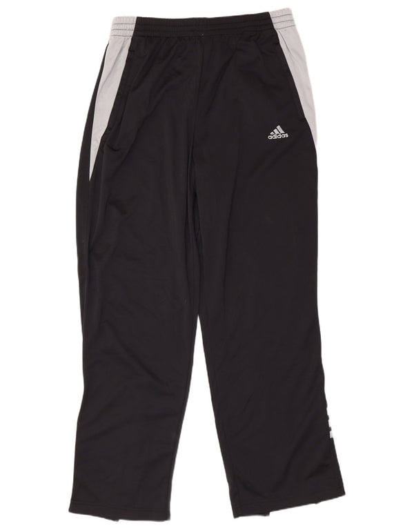 Pantaloni de trening ADIDAS pentru bărbați 2XL, negru, poliester color bloc