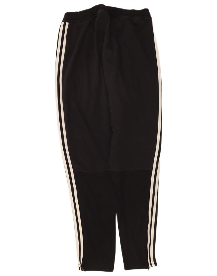 Pantaloni de trening Adidas pentru bărbați, bumbac negru mic