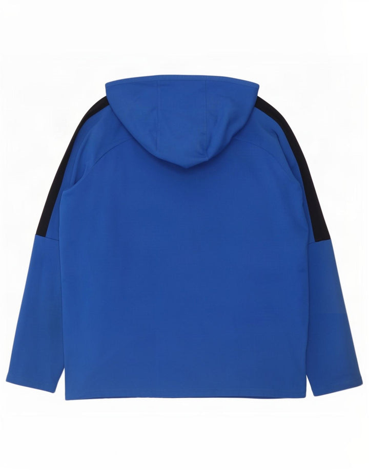 Pulover Nike Dri Fit Graphic pentru bărbați, mare, albastru, poliester color bloc
