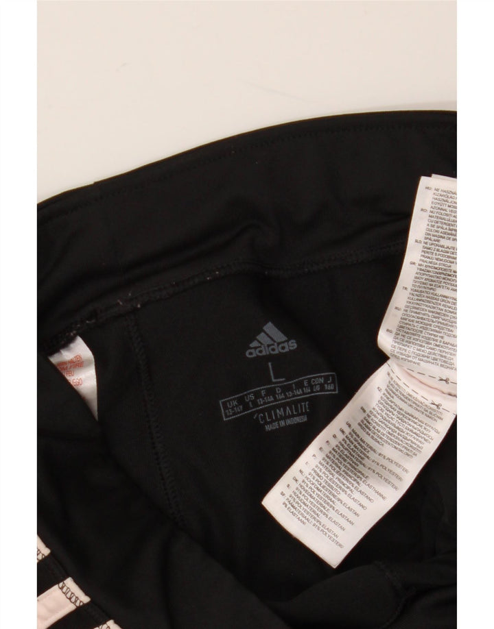 Leggings Climalite ADIDAS Fete 13-14 ani Poliester negru mare