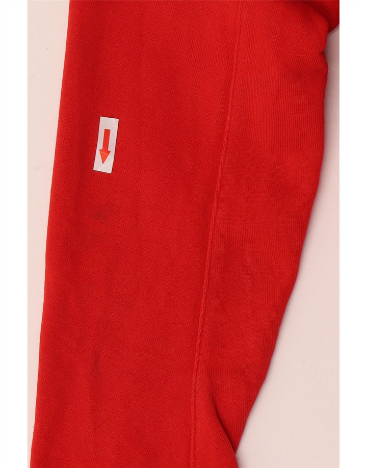 Pulover NIKE pentru bărbați, cu fermoar, XL, bumbac roșu