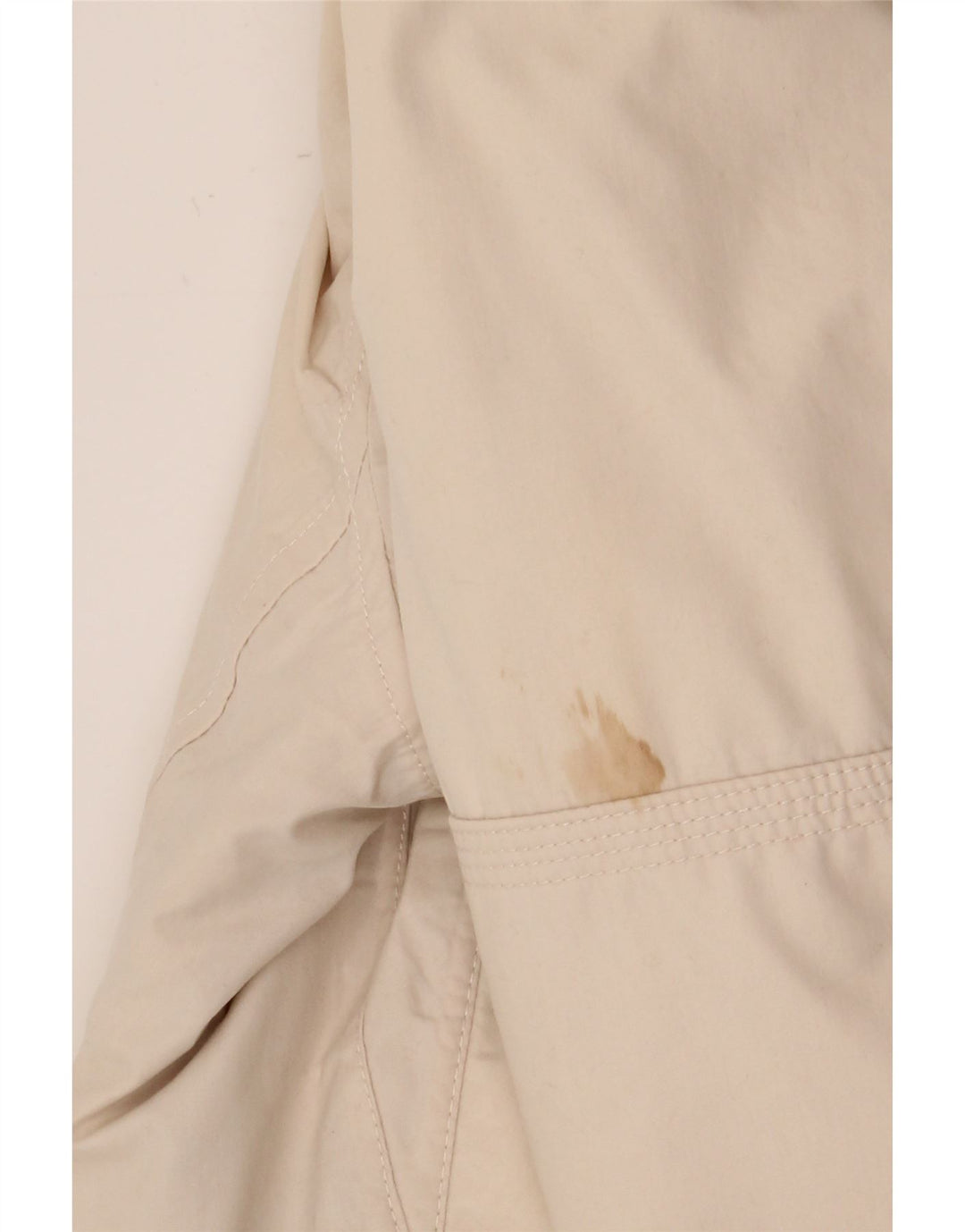 Jachetă bomber cu glugă pentru bărbați Timberland UK 38, bumbac mediu bej