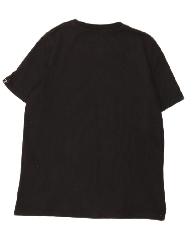 Tricou grafic Superdry pentru femei Top UK 12 Medium Black Bumbac