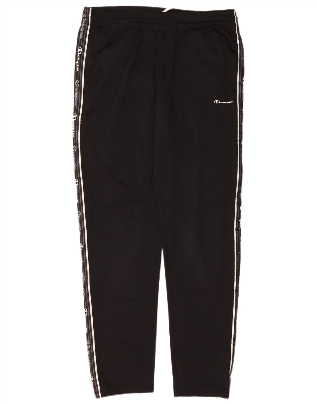 Pantaloni de trening grafic pentru bărbați Champion XL poliester negru