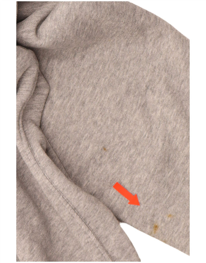 Pulover NIKE pentru bărbați, bumbac, gri mediu