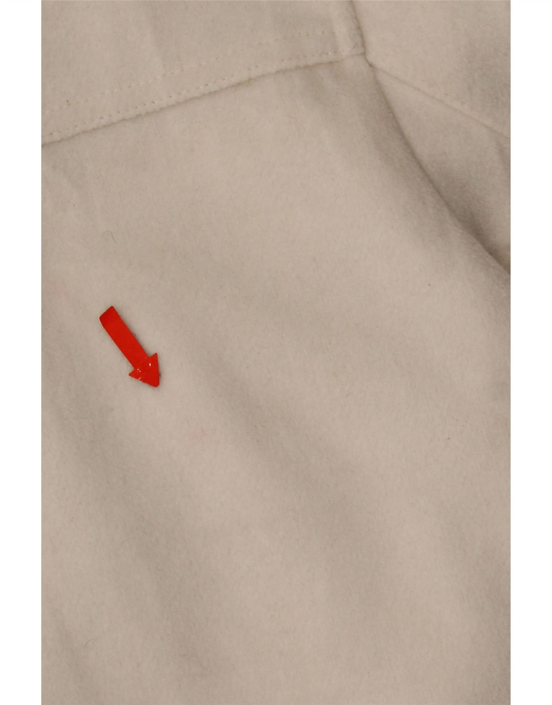Jachetă Blazer pentru femei Zara cu 4 nasturi, UK 10, poliester alb mic