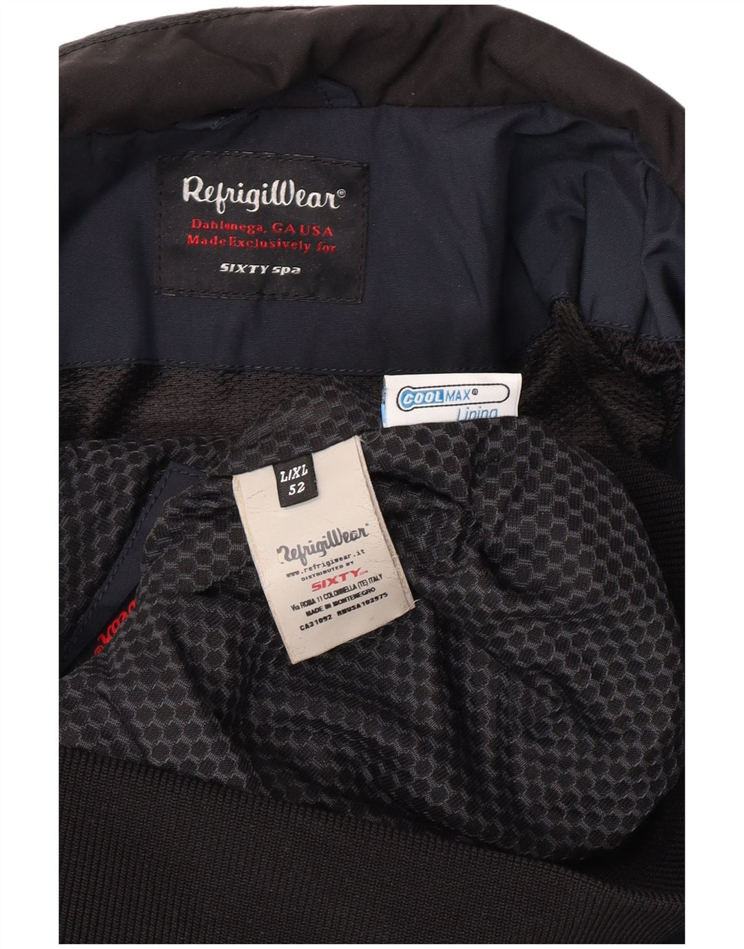 Bomber pentru bărbați Refrigiwear UK 40 Poliamidă mare, albastru bleumarin