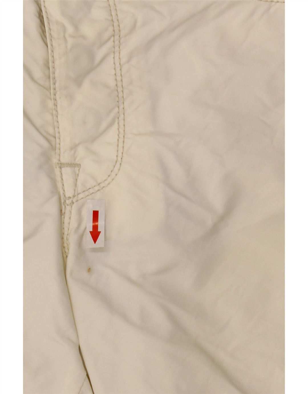 Roy Rogers Womens Casual Shorts IT 48 XL W34  Off White Polyamide