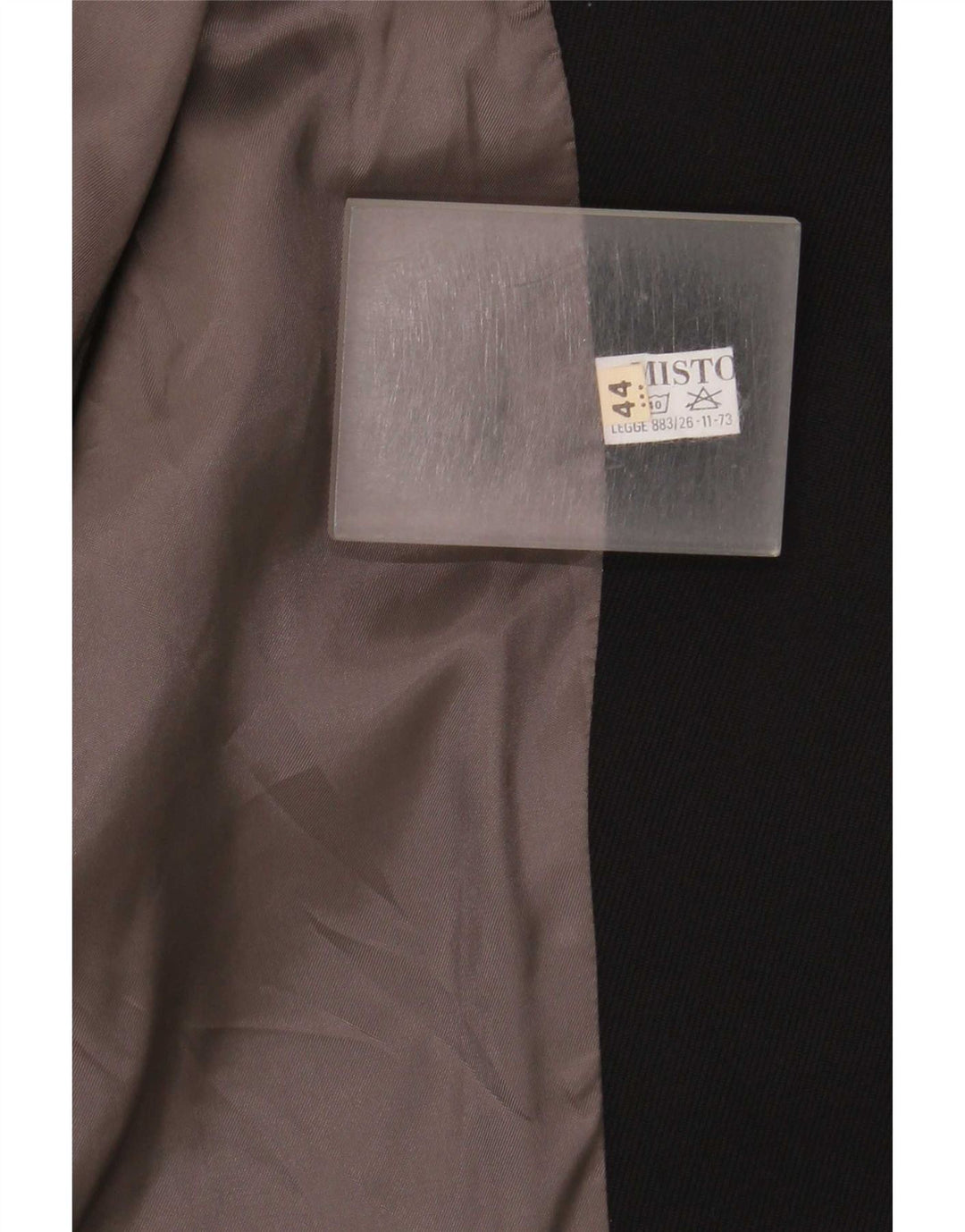 Jachetă vintage pentru femei cu 3 nasturi IT 44 Medium Black
