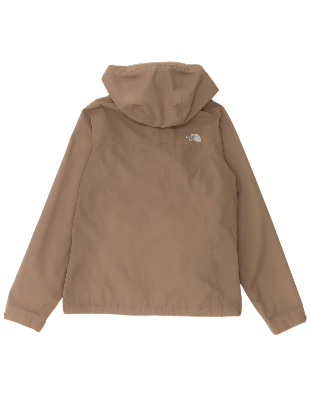 Jachetă de ploaie The North Face pentru femei Hyvent cu glugă UK 14 Bej mediu