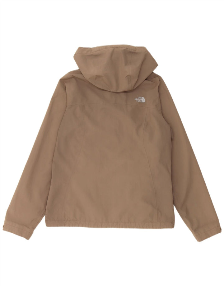 Jachetă de ploaie The North Face pentru femei Hyvent cu glugă UK 14 Bej mediu