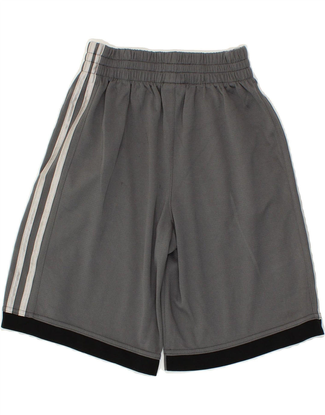 ADIDAS Boys Sport Shorts 10-11 Years Medium Grey Polyester Vintage Adidas and Second-Hand Adidas from Messina Hembry 