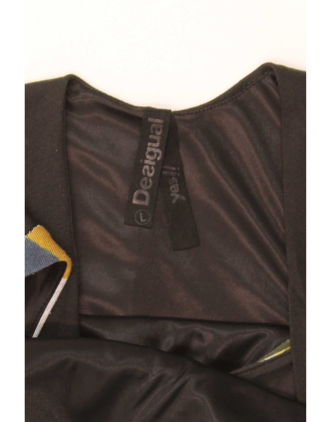 Rochie Desigual pentru femei, cu grafică, UK 14, mare, multicoloră