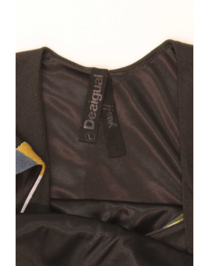 Rochie Desigual pentru femei, cu grafică, UK 14, mare, multicoloră