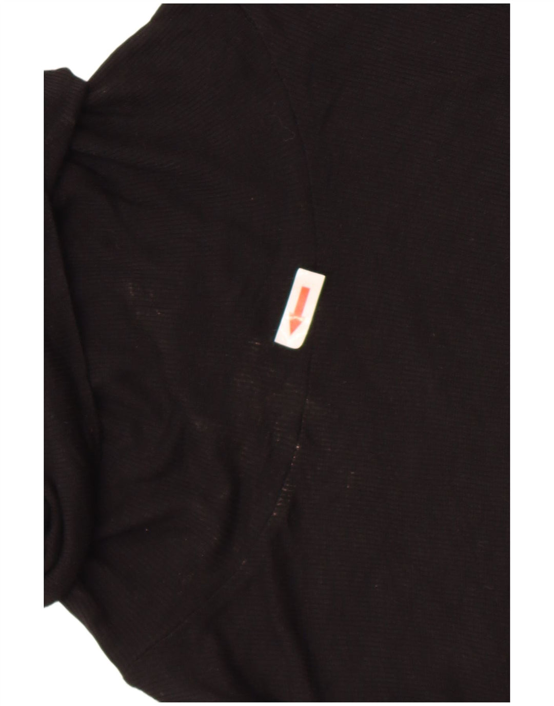 Top femeie Zara cu mânecă lungă UK 16 mare negru