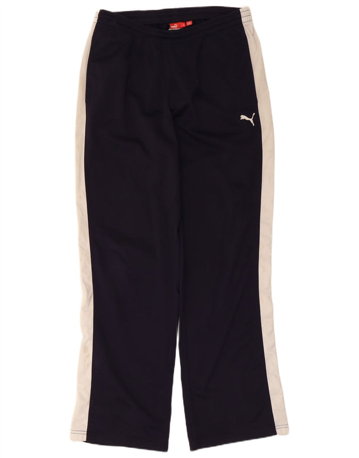 Pantaloni de trening Puma pentru bărbați, mari bleumarin, color block
