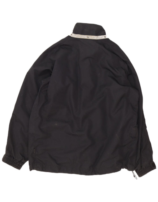 Jachetă de vânt pentru bărbați Helly Hansen, cu ajustare largi, UK 40, poliester negru mare