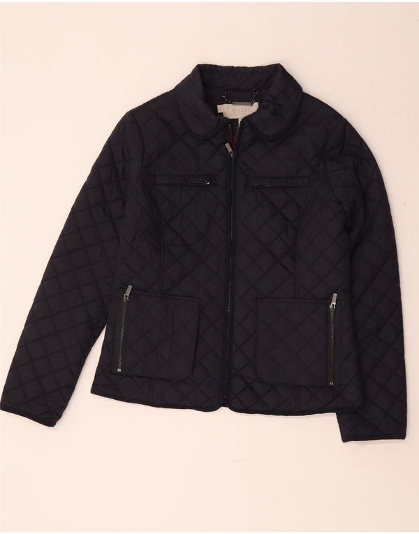 Jachetă matlasată Hobbs pentru femei UK 12 Medium Bleumarin Poliamidă