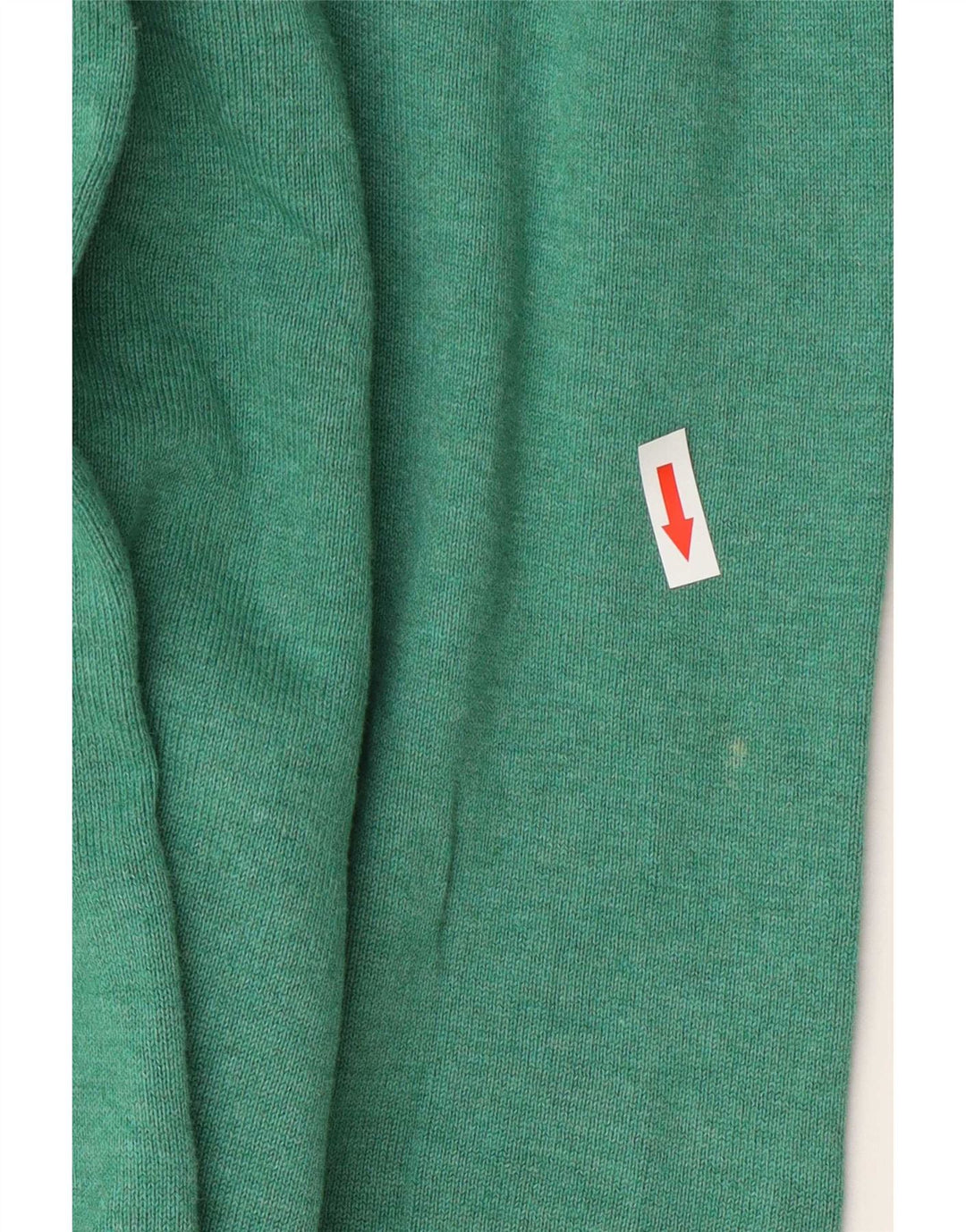 Pulover cu decolteu în V pentru bărbați Marks & Spencer, bumbac verde 2XL