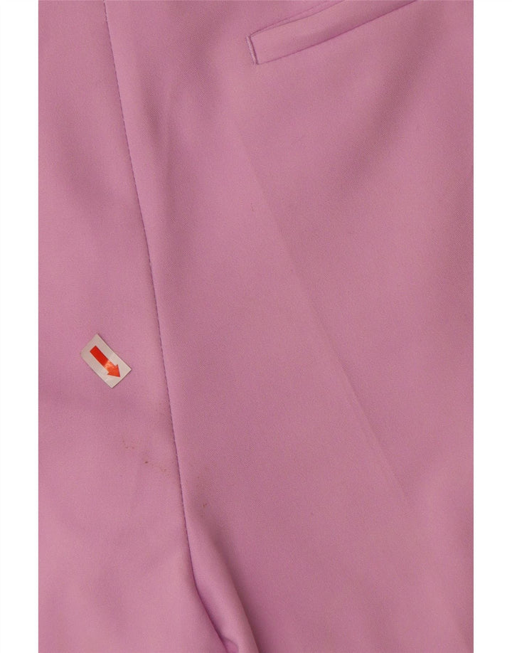 ZARA Womens Casual Shorts Small W26  Purple Cotton