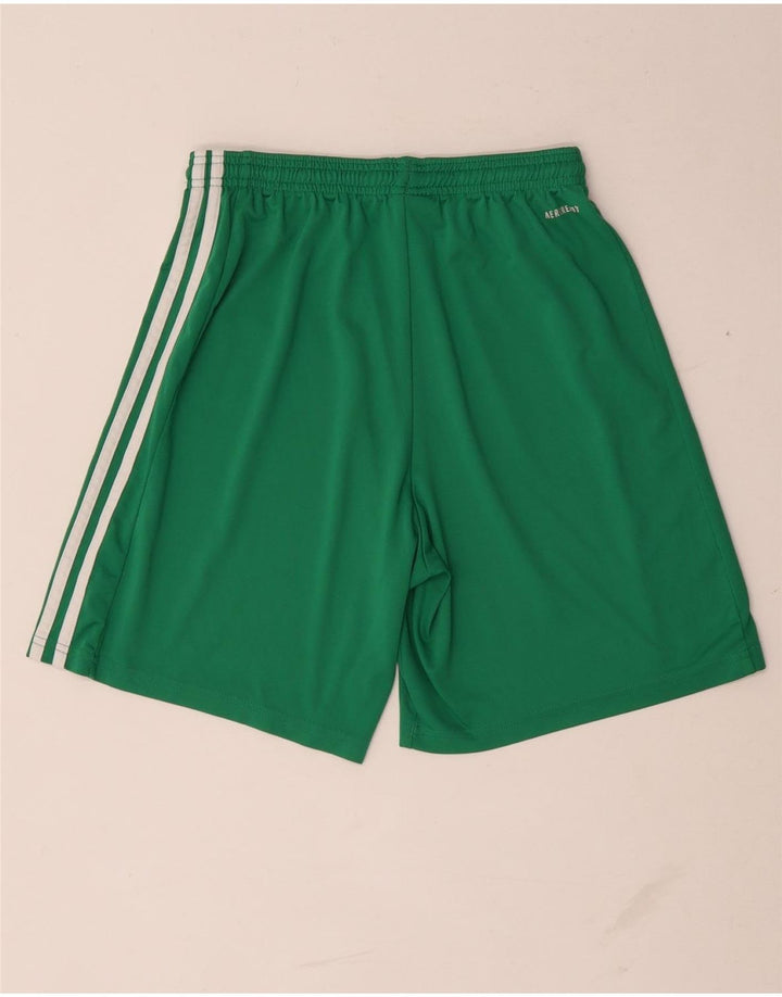 Pantaloni scurți sport Aeroready Adidas pentru bărbați, poliester mediu verde
