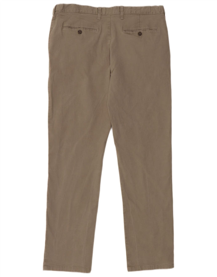 Pantaloni chino obișnuiți pentru bărbați Marks & Spencer L38 L33 bumbac gri