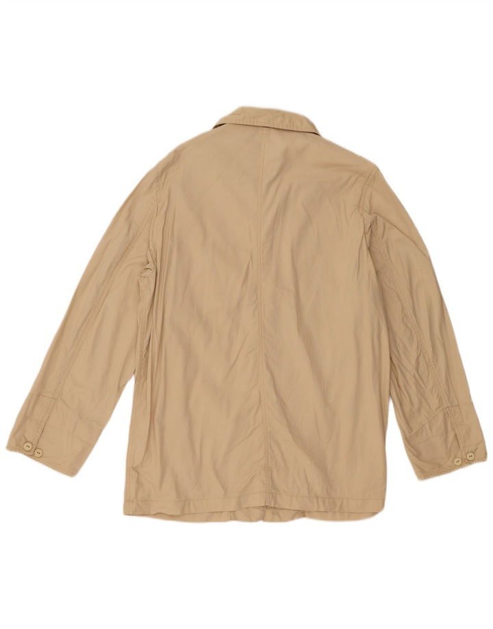 Sergio Tacchini Jachetă Utilitară pentru Femei UK 14 Medium Beige Bumbac
