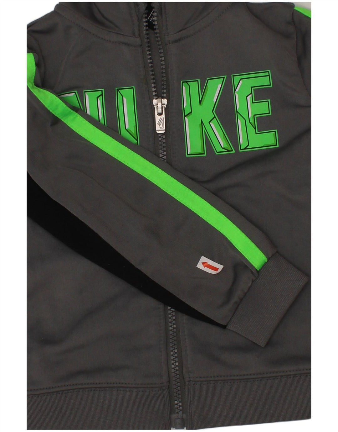 Jachetă de top pentru trening grafic NIKE pentru bebeluși 18-24 luni, gri, bloc de culoare