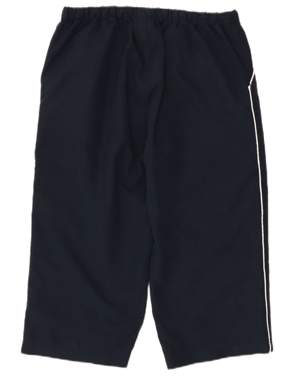 Pantaloni de trening Reebok Capri pentru femei UK 14 Medium Bleumarin Poliester